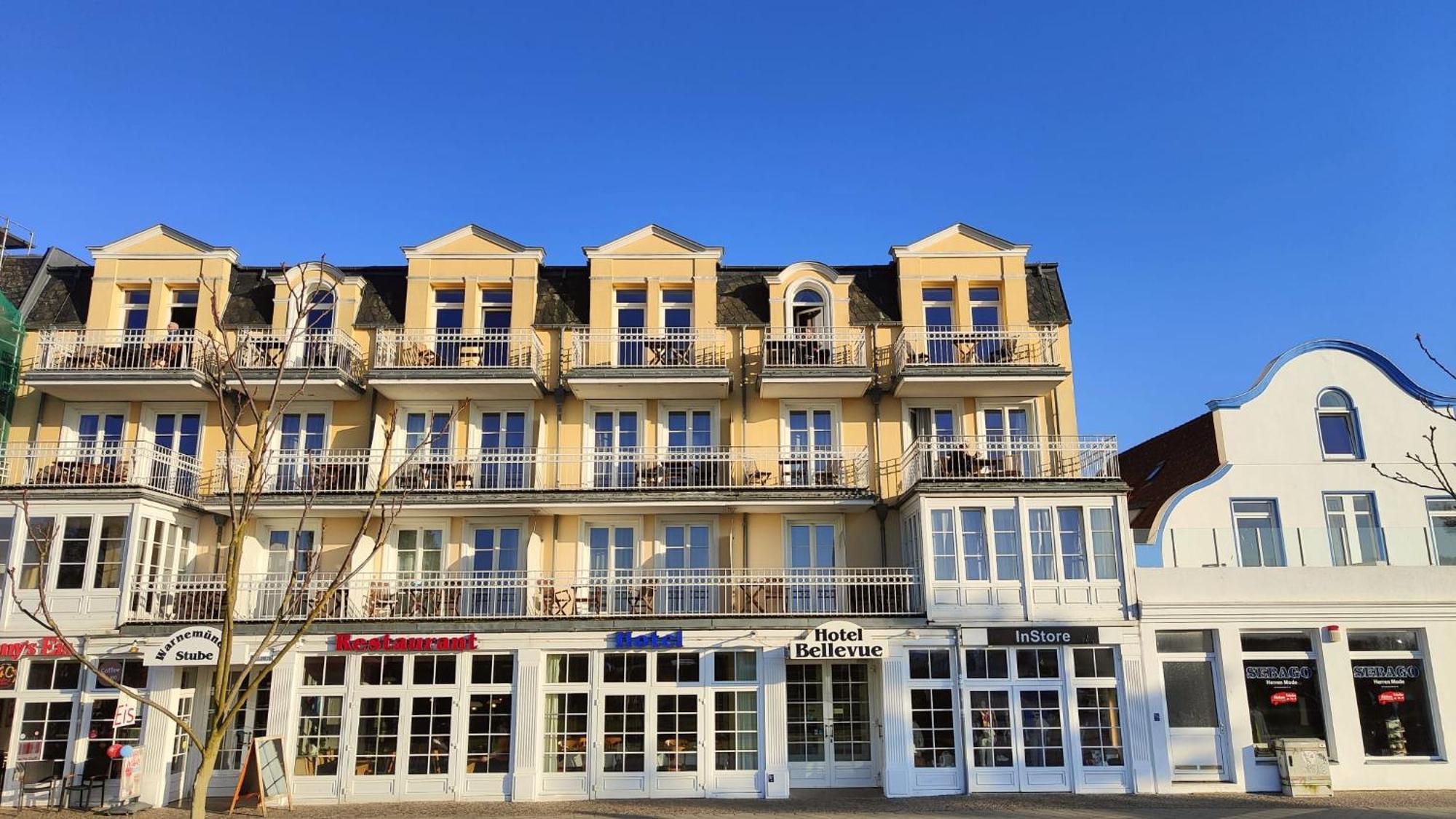 Hotel Bellevue Warnemuende รอสต็อค ภายนอก รูปภาพ