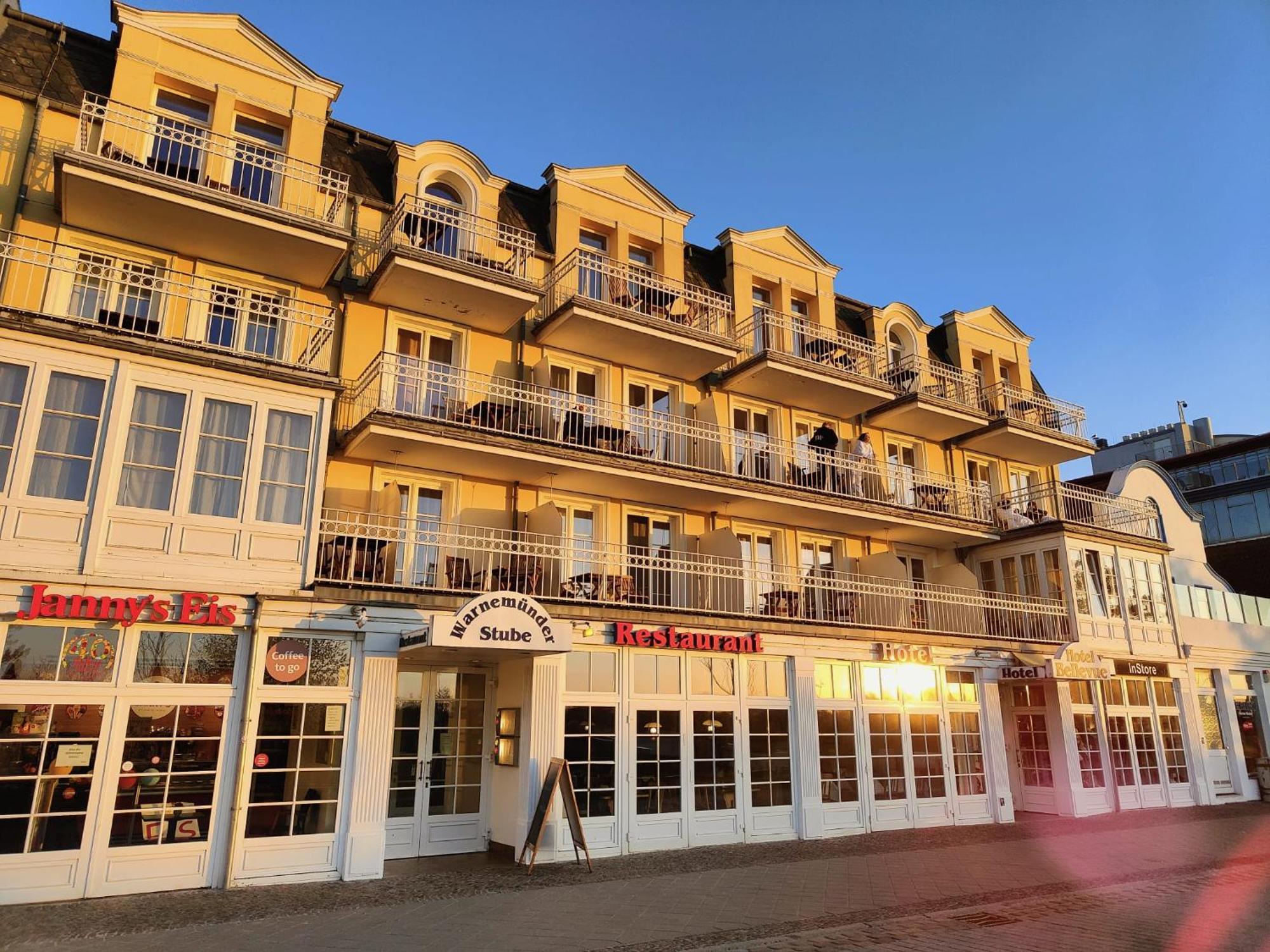 Hotel Bellevue Warnemuende รอสต็อค ภายนอก รูปภาพ
